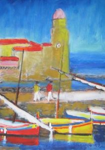 Voir le détail de cette oeuvre: Les barques de Collioure